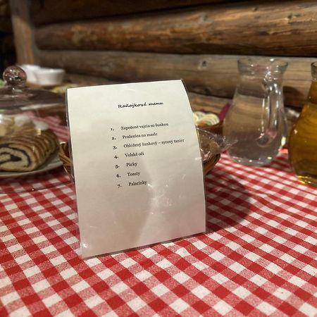 Gazdovsky Dvor B&B S Mini Wellness Bešeňová Eksteriør billede
