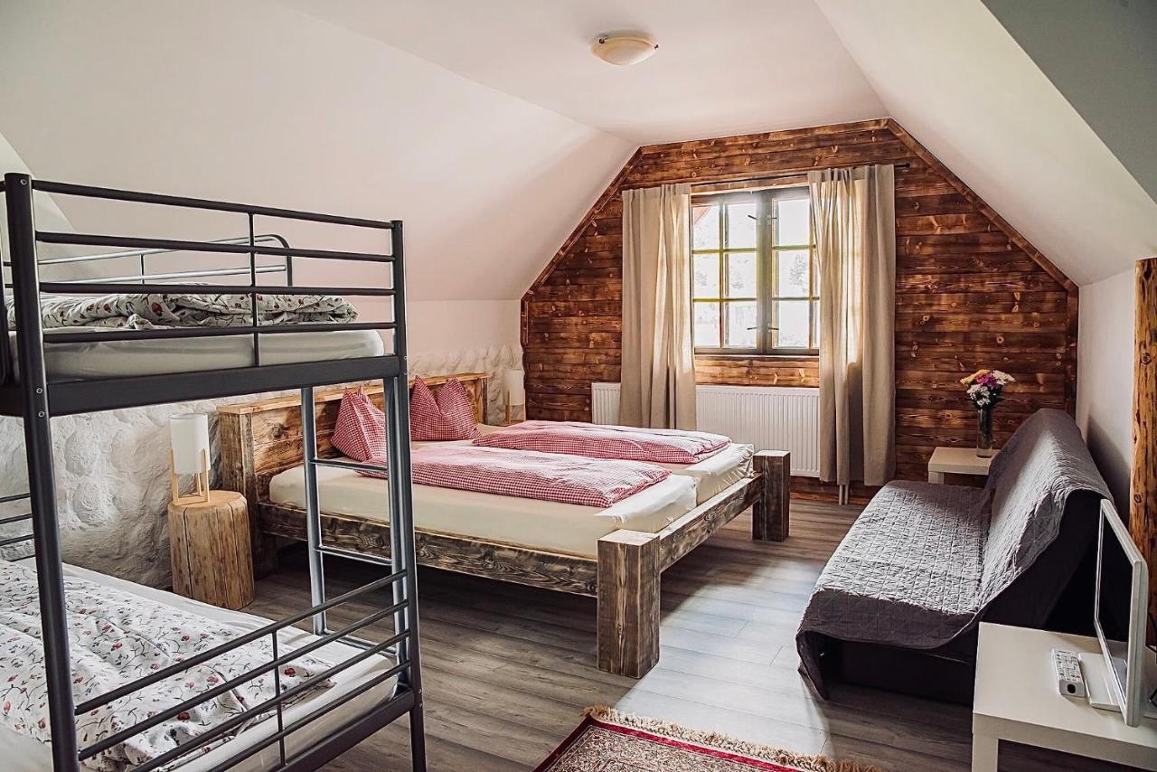 Gazdovsky Dvor B&B S Mini Wellness Bešeňová Eksteriør billede