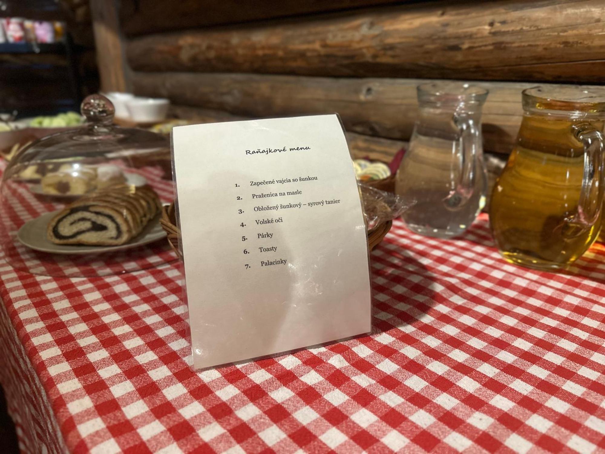 Gazdovsky Dvor B&B S Mini Wellness Bešeňová Eksteriør billede